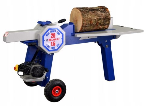 Mocna Kinetyczna Elektryczna Łuparka Do Drewna Belmash LSE-500 20 Ton 1,5 s Mocna Kinetyczna Elektryczna Łuparka Do Drewna Belmash LSE-500 20 Ton 1,5 s