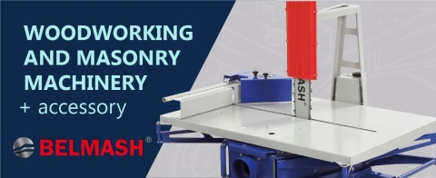 Osłona prowadnicy łańcucha piły stołowej dla gazobetonu Belmash MCS-400, MCS-500